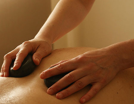 Hot stones massage